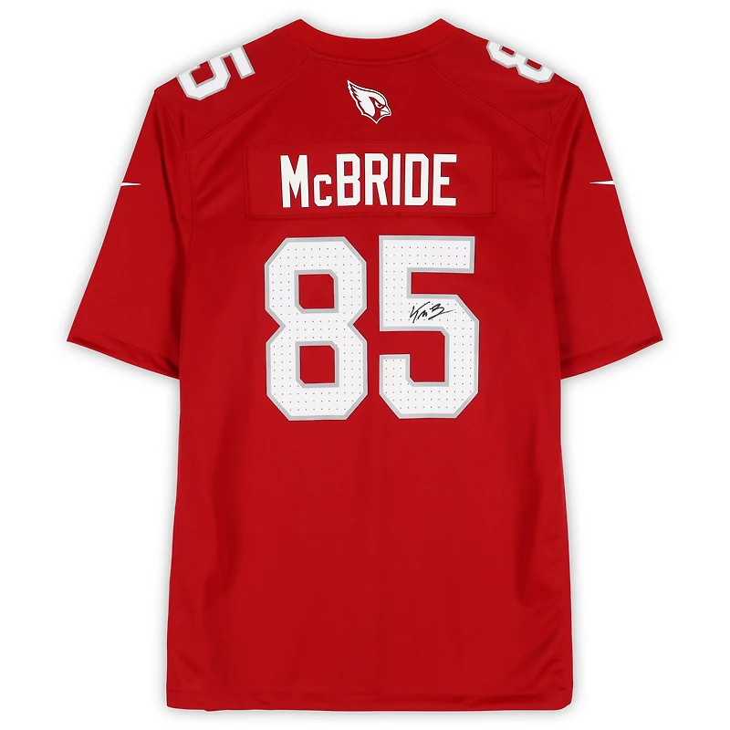 Maillot Nike de jeu autographié par Trey McBride des Cardinals de l'Arizona
