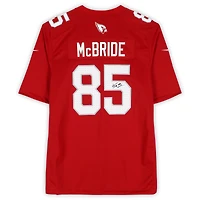 Maillot Nike de jeu autographié par Trey McBride des Cardinals de l'Arizona