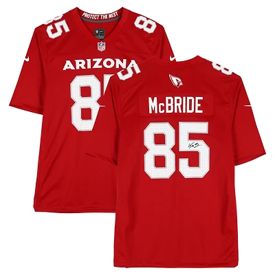 Maillot Nike de jeu autographié par Trey McBride des Cardinals de l'Arizona