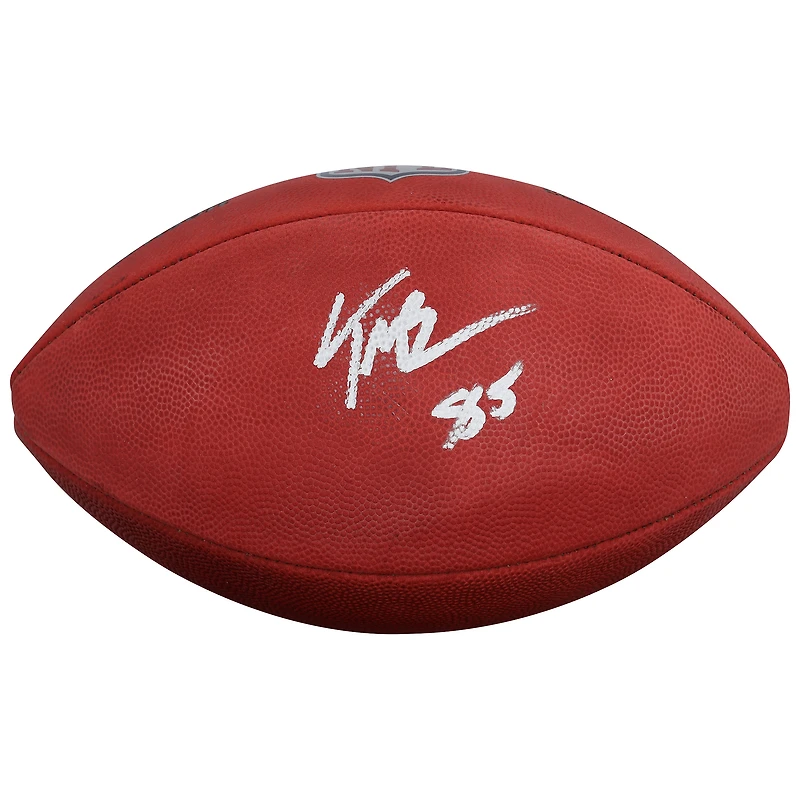 Trey McBride Arizona Cardinals Autographed Duke Full Color Football