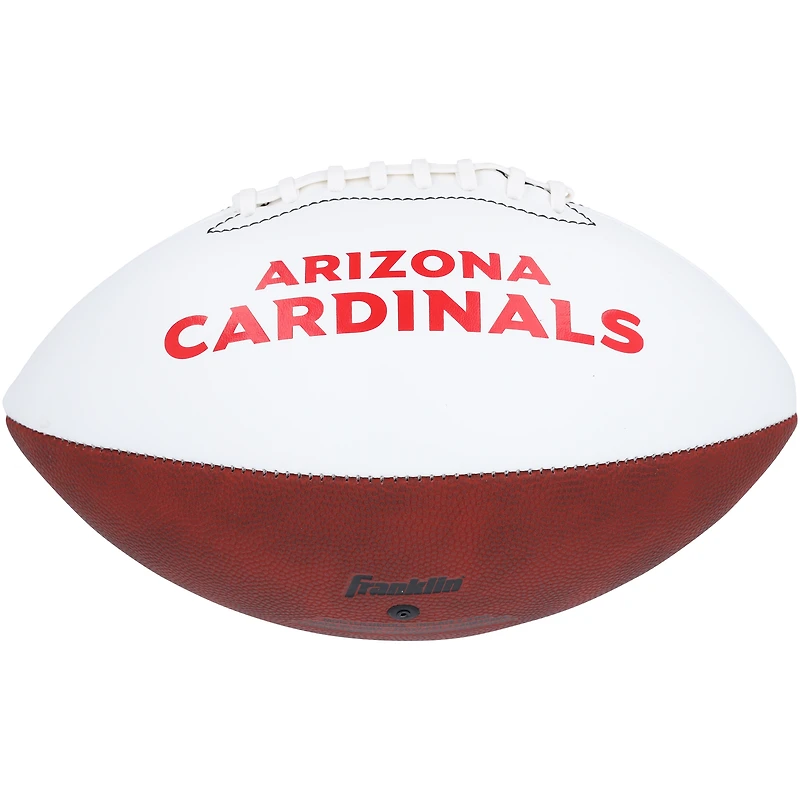 Trey McBride Arizona Cardinals Autographed Franklin White Panel Football
