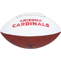 Trey McBride Arizona Cardinals Autographed Franklin White Panel Football