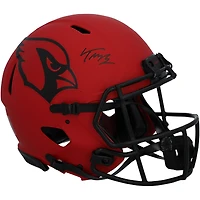 Casque Riddell Rave Speed authentique autographié par Trey McBride des Cardinals de l'Arizona
