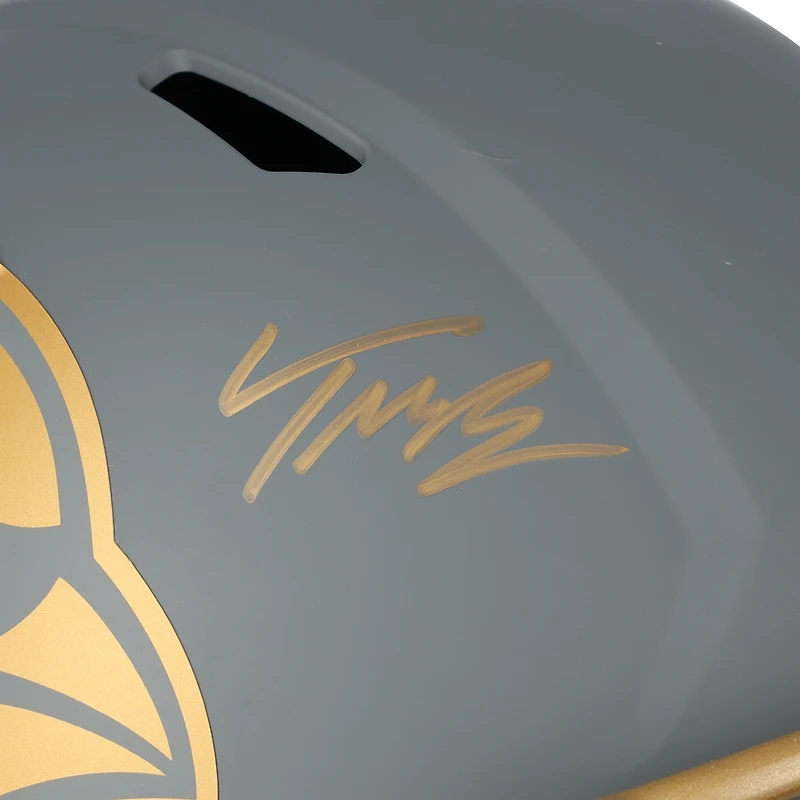 Casque Riddell Slate Speed autographié par Trey McBride des Arizona Cardinals