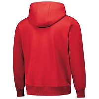 Unisex Dunbrooke  Cardinal Arizona Cardinals Defender Quarter-Zip Hoodie