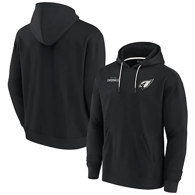 Sweat à capuche unisexe Fanatics noir Arizona Cardinals Elements en polaire ultra douce