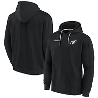 Sweat à capuche unisexe Fanatics noir Arizona Cardinals Elements en polaire ultra douce