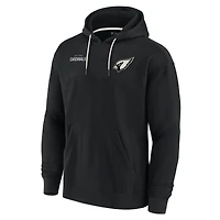 Sweat à capuche unisexe Fanatics Black Arizona Cardinals Elements en polaire super douce