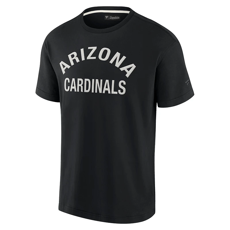 T-shirt unisexe à manches courtes super doux Fanatics Black Arizona Cardinals Elements