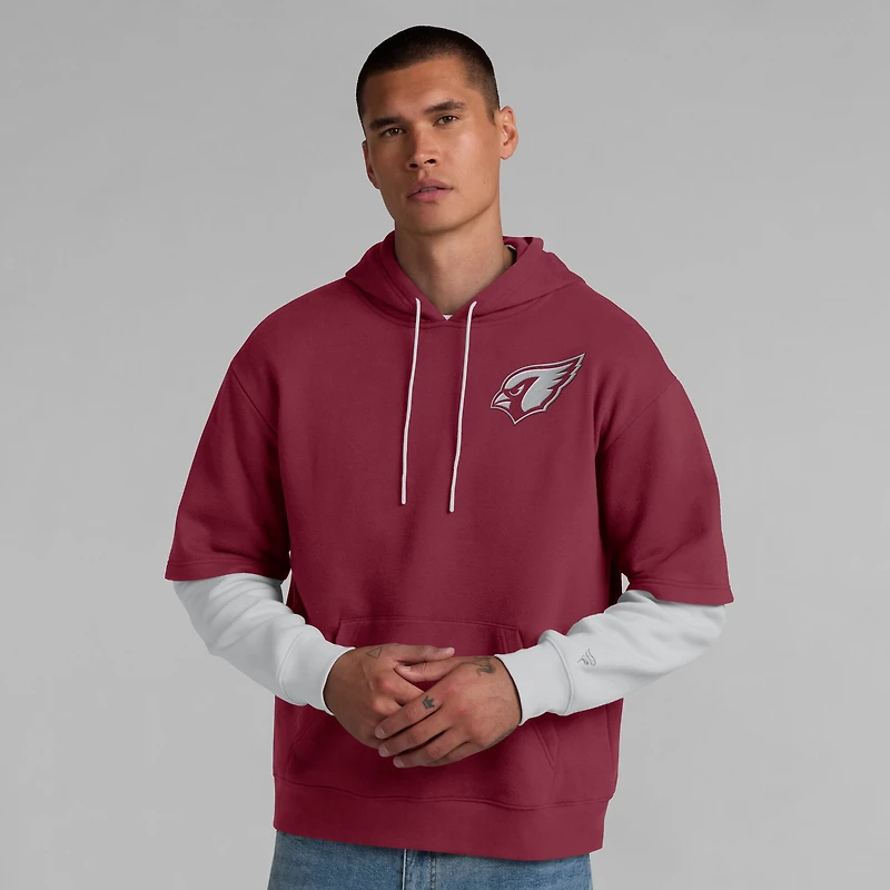 Sweat à capuche unisexe Fanatics Cardinal Arizona Cardinals Sleek Elements