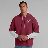 Sweat à capuche unisexe Fanatics Cardinal Arizona Cardinals Sleek Elements