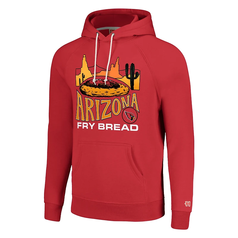 Unisex Homage Red Arizona Cardinals NFL x Guy Fieri’s Flavortown Tri-Blend Pullover Hoodie