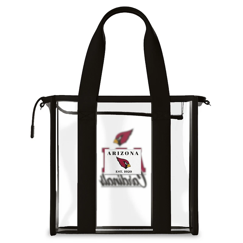 WEAR by Erin Andrews Arizona Cardinals Stadium Tote Bag with Team Color Trim