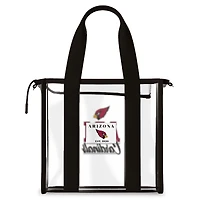 WEAR by Erin Andrews Arizona Cardinals Stadium Tote Bag with Team Color Trim