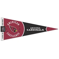 Fanion premium WinCraft Arizona Cardinals 12" x 30" America 250