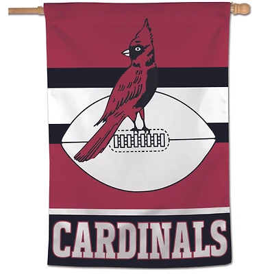 Bannière verticale simple face rétro WinCraft Arizona Cardinals 28" x 40"
