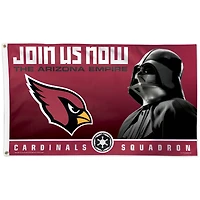 WinCraft Arizona Cardinals 3' x 5' Star Wars Deluxe - Drapeau simple face