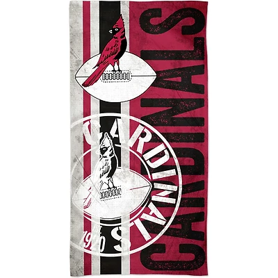 Serviette de plage rétro Spectra WinCraft Arizona Cardinals 76,2 x 152,4 cm