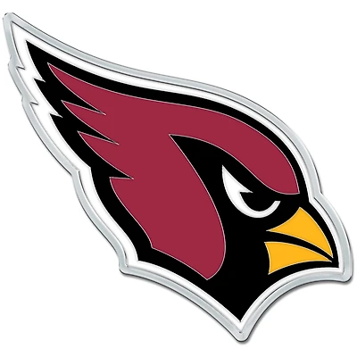 WinCraft Arizona Cardinals Colored Chrome Auto Emblem