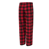 Ensemble pyjama en flanelle avec t-shirt et pantalon Avondale Sport Cardinal/Black Arizona Cardinals pour femme