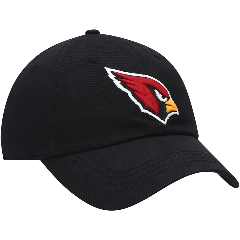 Women's '47 Black Arizona Cardinals Miata Clean Up Primary Adjustable Hat