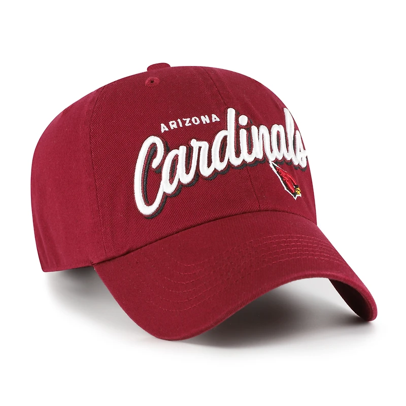 Casquette ajustable Ariana Clean Up des Cardinals de l'Arizona pour femme, modèle 47