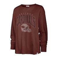 T-shirt à manches longues pour femmes '47 Cardinal Arizona Cardinals Tom Cat