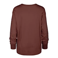 T-shirt à manches longues pour femmes '47 Cardinal Arizona Cardinals Tom Cat