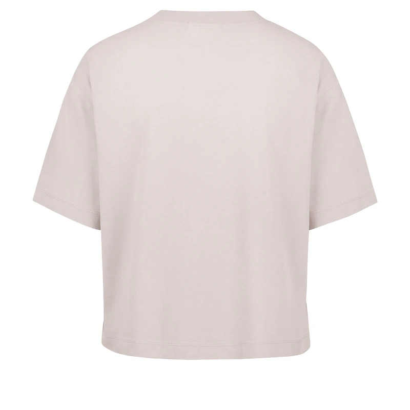 Women's '47 Natural Arizona Cardinals Cropped Windthrow Ravine T-Shirt