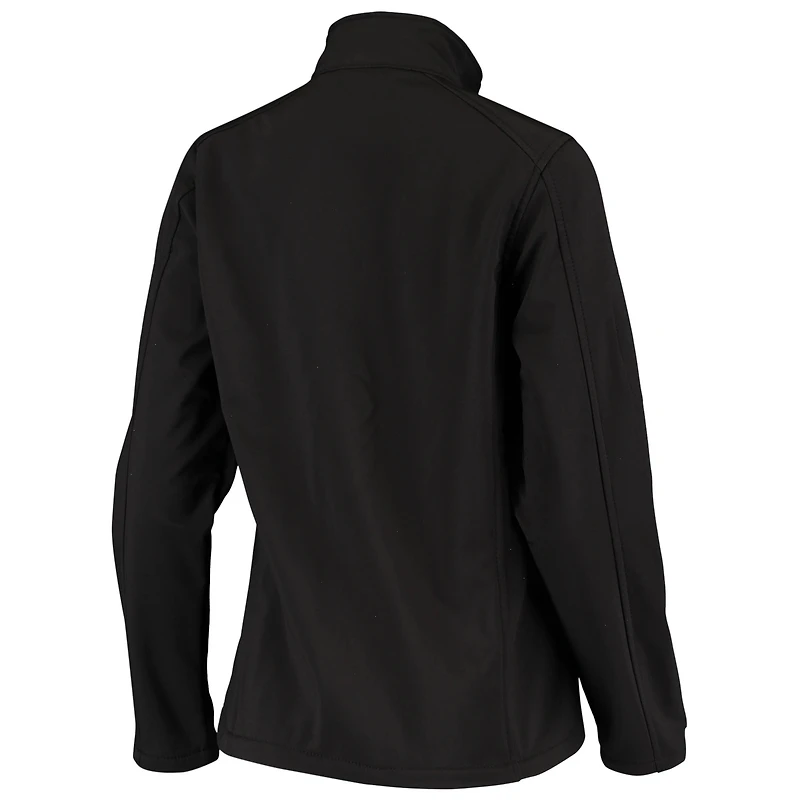 Veste softshell Sonoma zippée intégrale noire pour femme, Arizona Cardinals