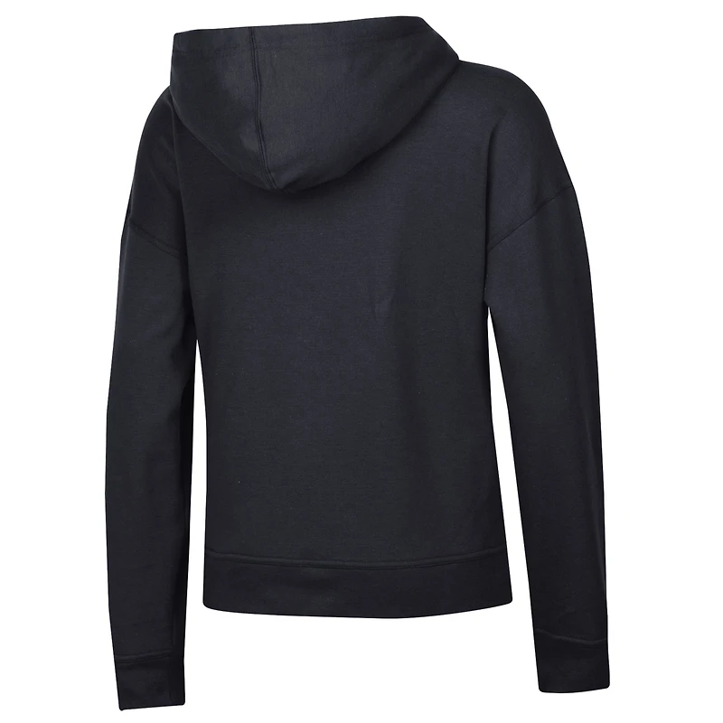 Sweat à capuche Powerblend noir pour femme Championne des Cardinals de l'Arizona