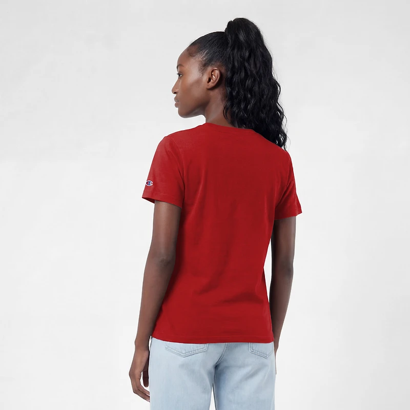 Women's Champion  Cardinal Arizona Cardinals Logo T-Shirt