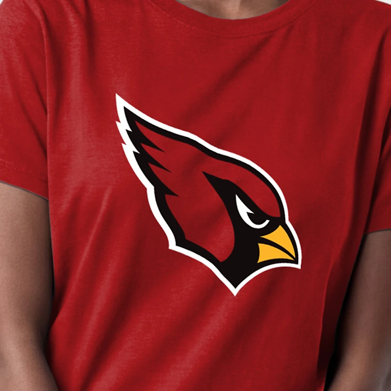 Women's Champion  Cardinal Arizona Cardinals Logo T-Shirt