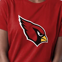 Women's Champion  Cardinal Arizona Cardinals Logo T-Shirt