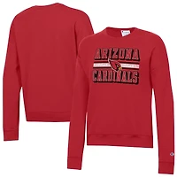 Sweat-shirt en polaire Powerblend Champion Cardinal Arizona Cardinals pour femmes