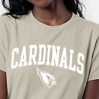 Women's Champion  Light Brown Arizona Cardinals Cocoa Butter T-Shirt