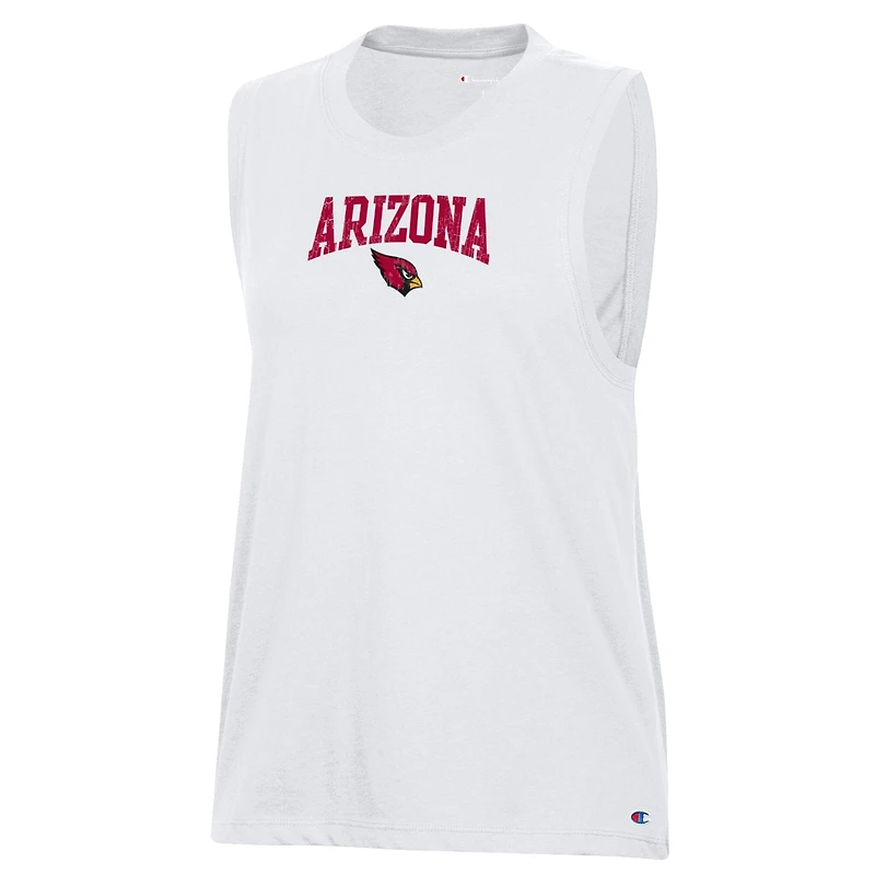 Débardeur blanc Champion Arizona Cardinals pour femme