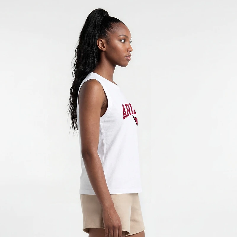 Débardeur blanc Champion Arizona Cardinals pour femme