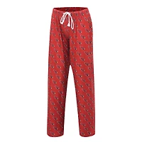 Concepts Sport Cardinal Arizona Cardinals Gauge Allover Print Pantalon de nuit pour femme
