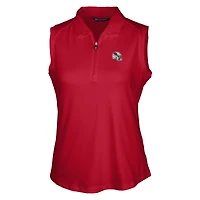 Polo sans manches extensible DryTec Forge pour femme avec logo casque des Cardinals de l'Arizona, Cutter & Buck