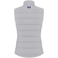 Gilet zippé entièrement recyclé PrimaLoft Hybrid Eco Softshell pour femme, gris Cutter & Buck, des Cardinals de l'Arizona, Mark Evoke