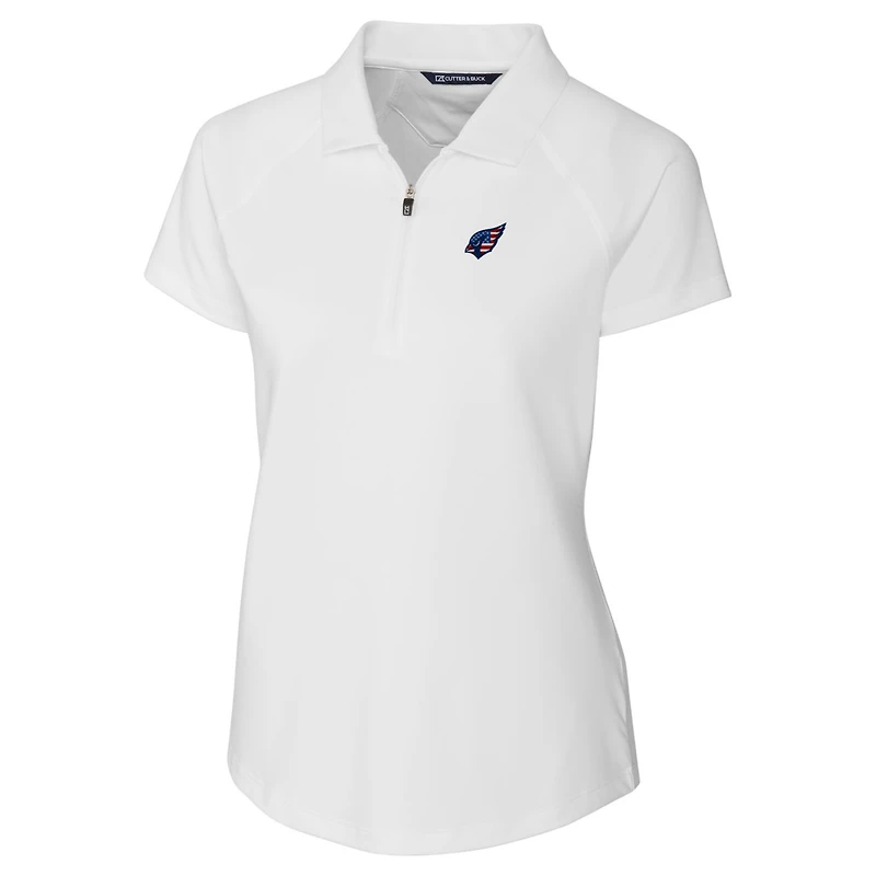 Women's Cutter & Buck White Arizona Cardinals Forge Stretch Polo
