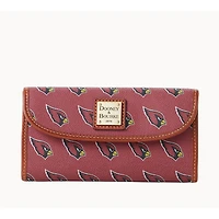 Pochette continentale couleur équipe Dooney & Bourke Arizona Cardinals pour femme