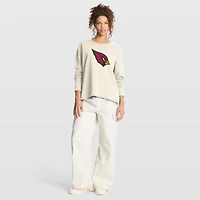 T-shirt à manches longues pour femme Fanatics Cream Arizona Cardinals Dove Legacy