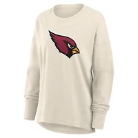 T-shirt à manches longues pour femme Fanatics Cream Arizona Cardinals Dove Legacy