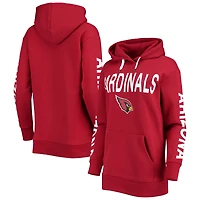 Sweat à capuche G-III 4Her by Carl Banks Cardinal Arizona Cardinals Extra Point pour femme