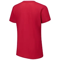 T-shirt à col en V d'après-saison G-III 4Her par Carl Banks pour femme des Cardinals de l'Arizona