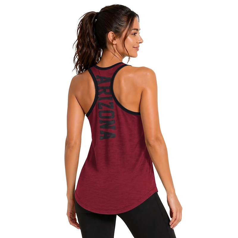 Women's G-III 4Her by Carl Banks Cardinal Arizona Cardinals Tater II Racerback Tank Top