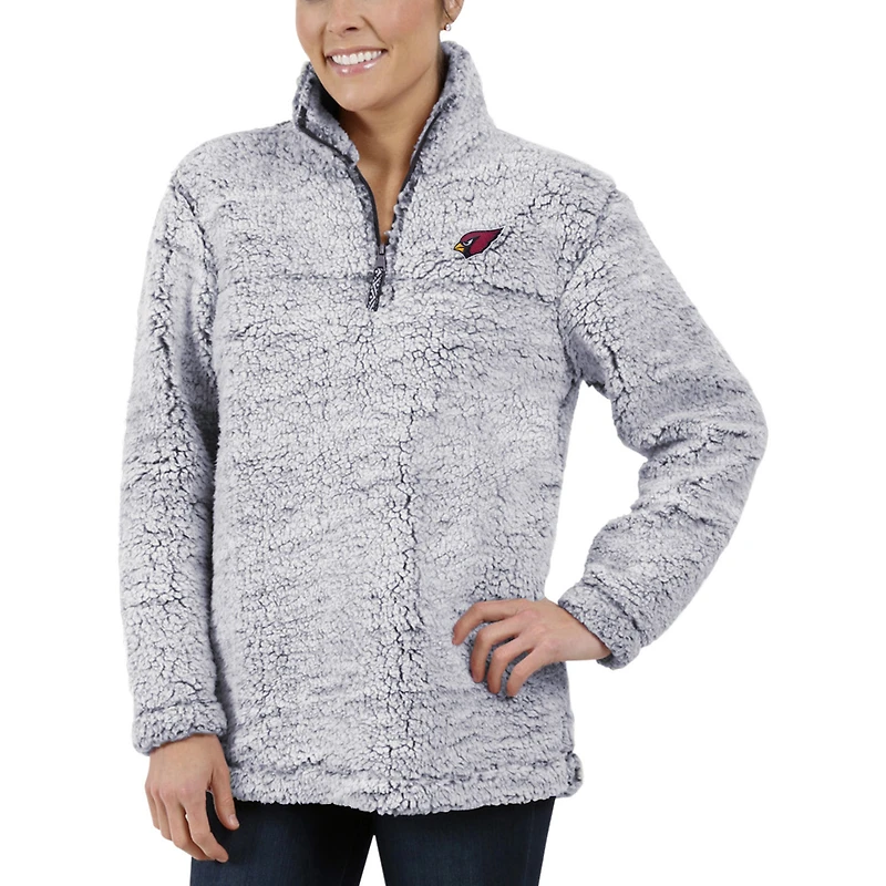 Veste à enfiler Sherpa G-III 4Her by Carl Banks pour femme, gris, Arizona Cardinals