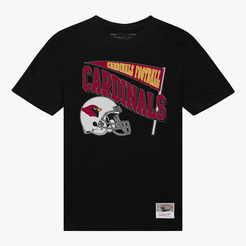 T-shirt noir Mitchell & Ness pour femme, motif petit ami dynamique de l'équipe des Cardinals l'Arizona